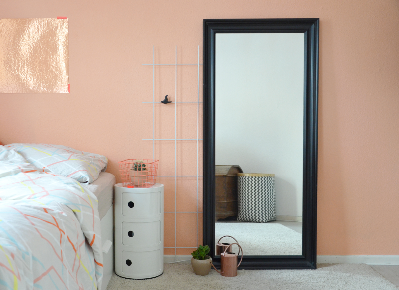 Schlafzimmer in Apricot - annablogie