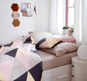 Bett Brimnes und Bettwäsche Klipplin - annablogie