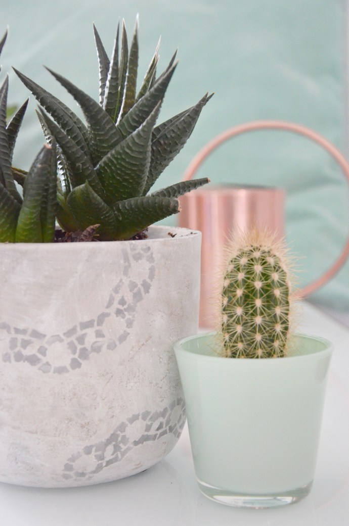 Blumentopf mit Verzierungen - annablogie