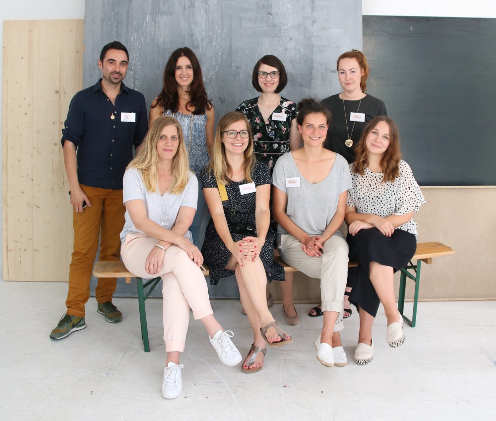 Blogger beim Workshop von Schöner Wohnen