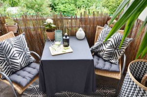 Balkon für den Sommer