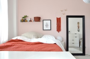 Umstyling des Schlafzimmers