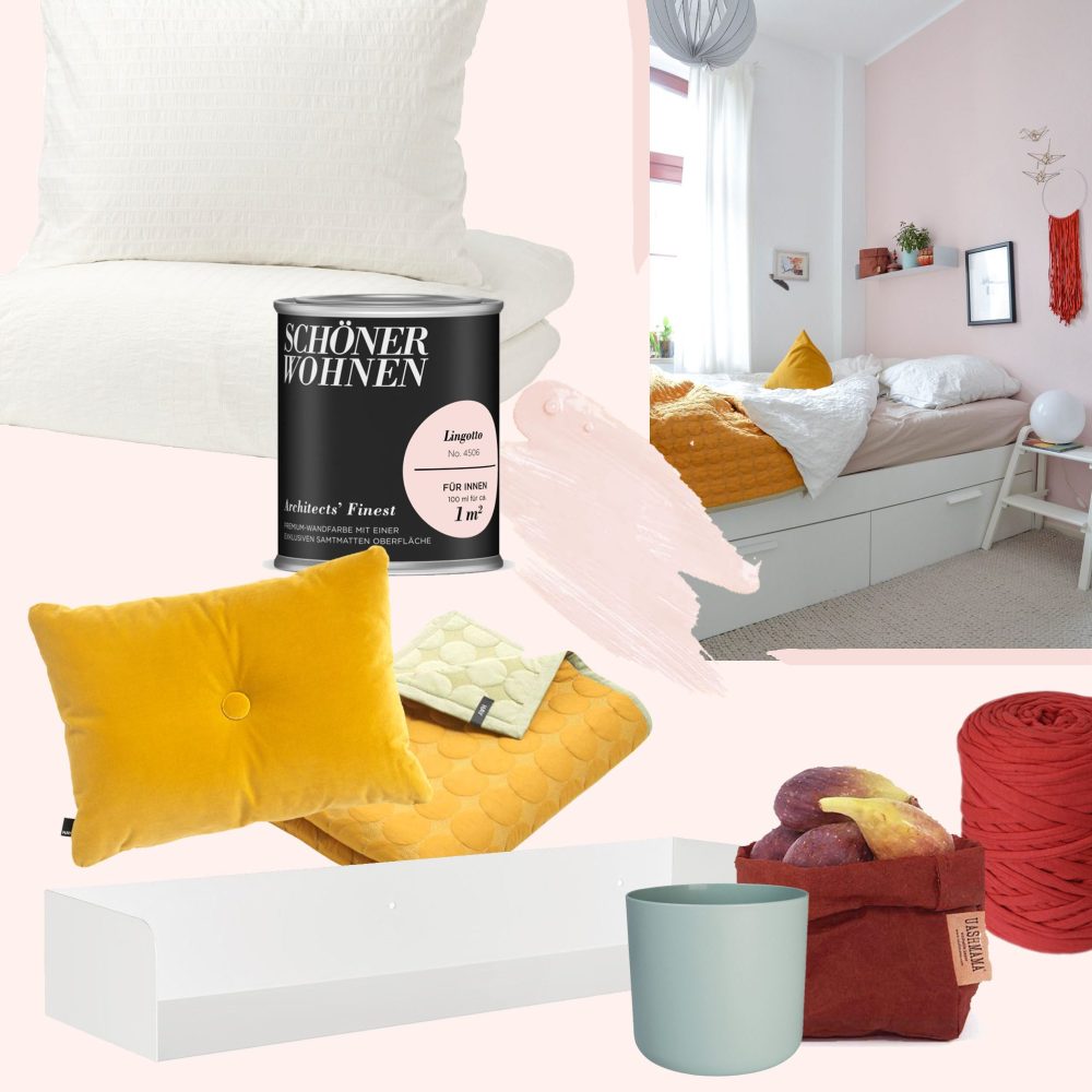 Wandfarben: Sommerliches Schlafzimmer