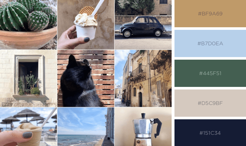 Color Palette: Bella Puglia