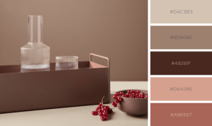 Erdtöne im Interiorbereich