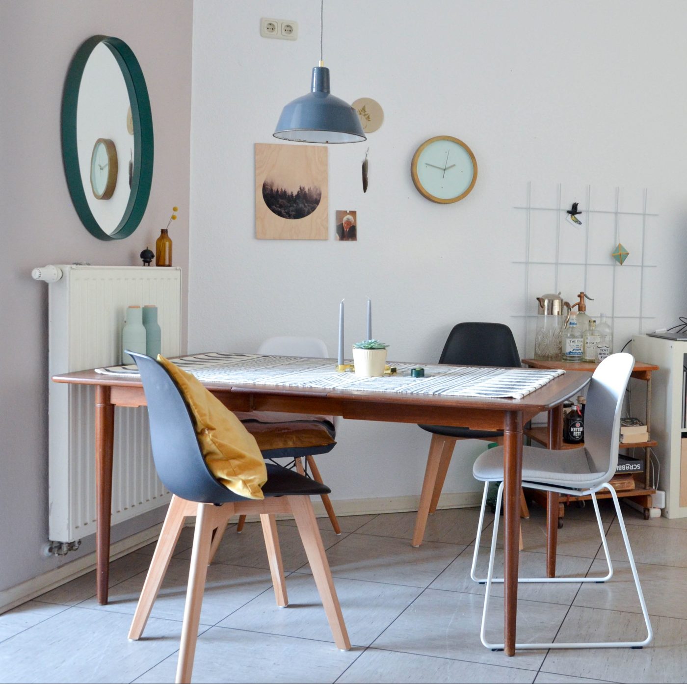 Wandfarbe Pergament von Schöner Wohnen im Wohnzimmer