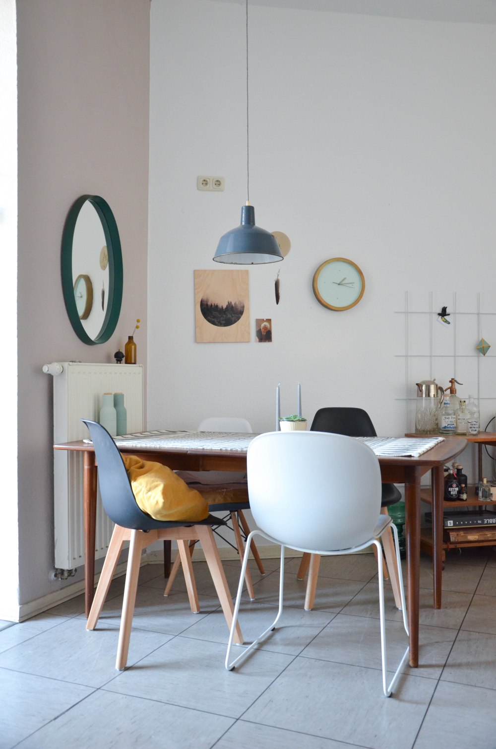 Wandfarbe Pergament von Schöner Wohnen im Wohnzimmer