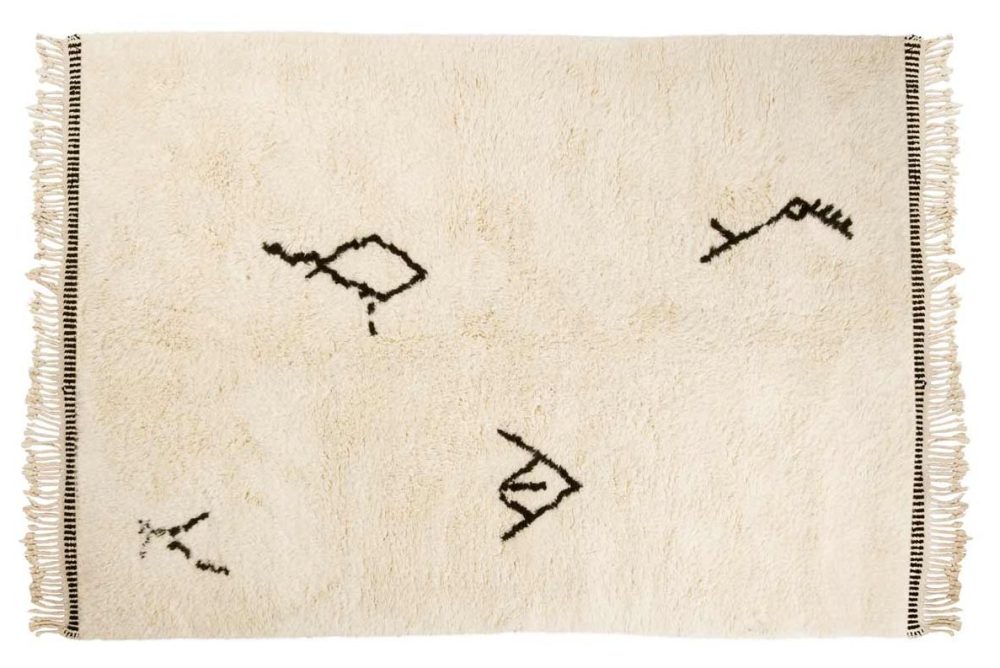 Flauchiger Beni Ourain Teppich von Suhki