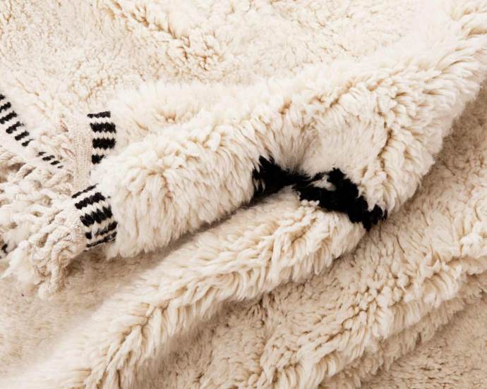 Flauchiger Beni Ourain Teppich von Suhki