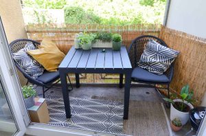 Balkonideen für einen Stadtbalkon