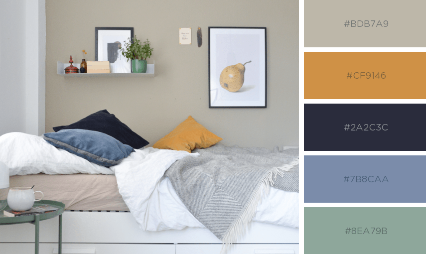 Lagom im Schlafzimmer – Wohnstil für Bodenhaftung